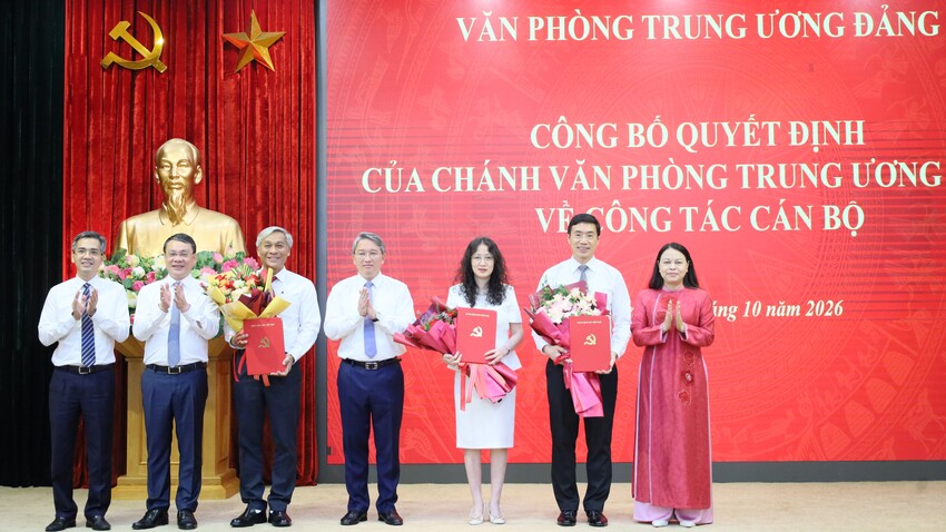 Triển khai Quyết định của Bộ Chính trị về chức năng, nhiệm vụ, tổ chức bộ máy của Văn phòng Trung ương Đảng