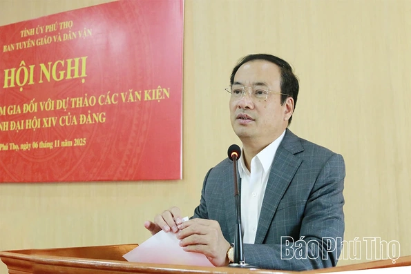 Lấy ý kiến đóng góp các dự thảo văn kiện Đại hội XIV của Đảng