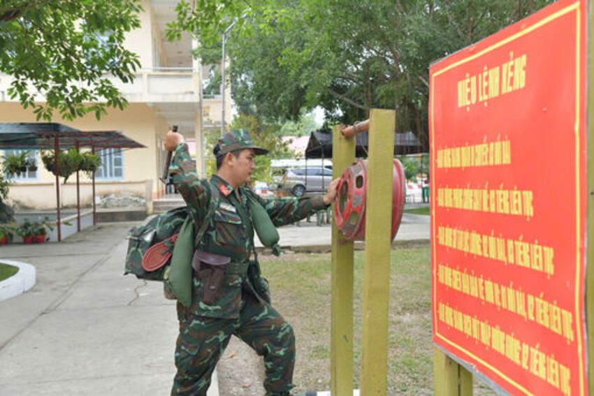Trung đoàn 20 nâng cao khả năng sẵn sàng chiến đấu bảo vệ Đại hội XIV của Đảng 