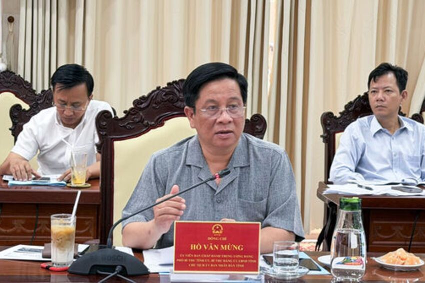 An Giang hợp tác Tập đoàn CT Group về phát triển khoa học, công nghệ, đổi mới sáng tạo, chuyển đổi số