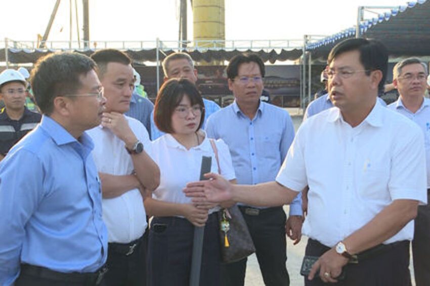 Bí thư Tỉnh ủy An Giang kiểm tra tiến độ các công trình, dự án trọng điểm phục vụ Hội nghị APEC 2027 