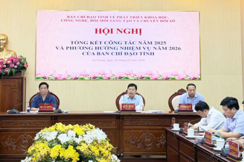 An Giang phấn đấu xếp hạng 10/34 toàn quốc về chuyển đổi số và đổi mới sáng tạo