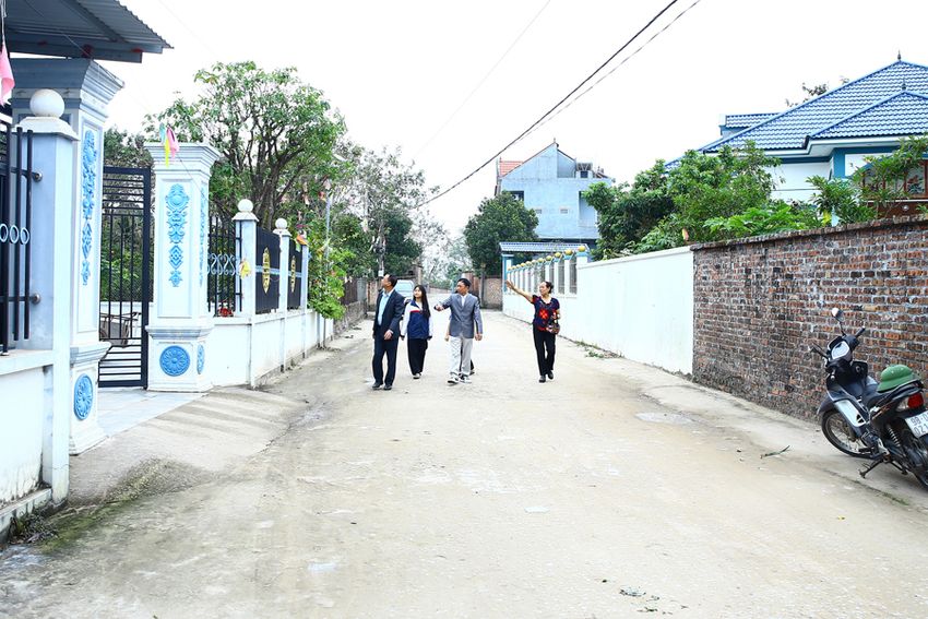 Chi bộ thôn Phúc Thắng khéo dân vận để khơi sức dân