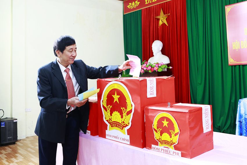 Bắc Ninh: Tỷ lệ cử tri đi bầu đạt 99,24%, bầu đủ 16 đại biểu Quốc hội và 85 đại biểu HĐND tỉnh