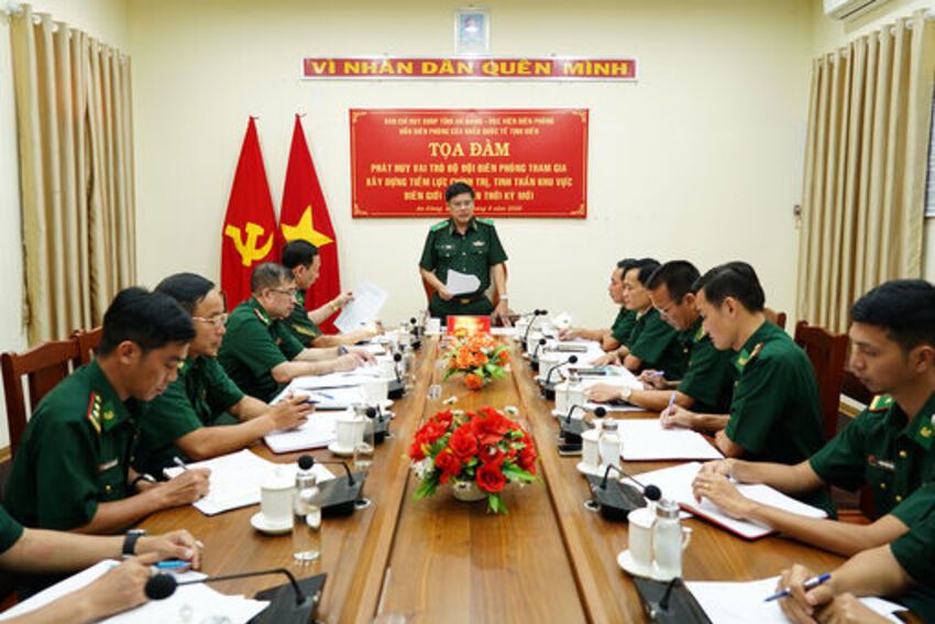 Tọa đàm và khảo sát phục vụ nghiên cứu đề tài cấp Bộ Quốc phòng