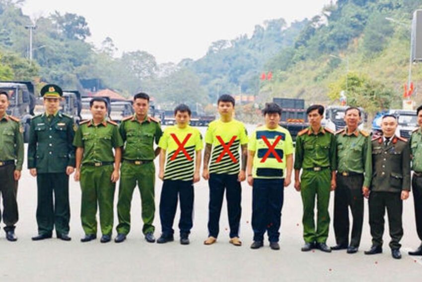 An Giang: Trao trả 3 công dân Trung Quốc nhập cảnh trái phép vào Việt Nam