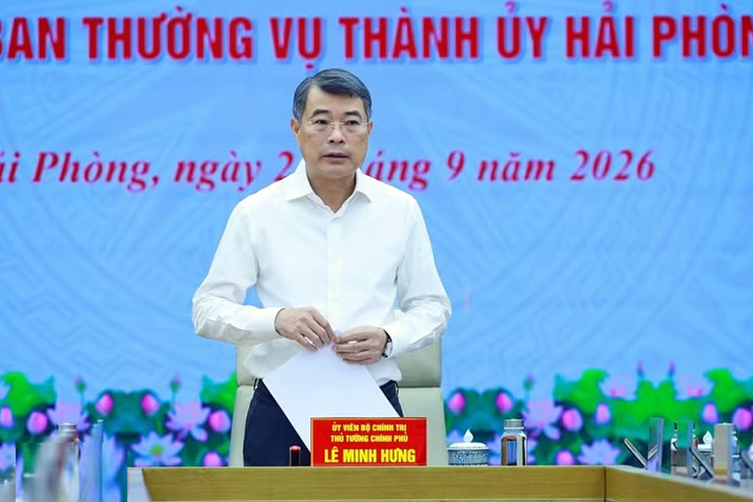 Thủ tướng Lê Minh Hưng: Hải Phòng phải chuẩn bị đội ngũ lãnh đạo có tư duy chiến lược, năng lực kiến tạo