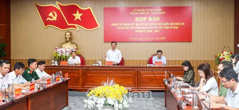 Cà Mau tổ chức thành công bầu cử, với gần 100% cử tri đi bỏ phiếu