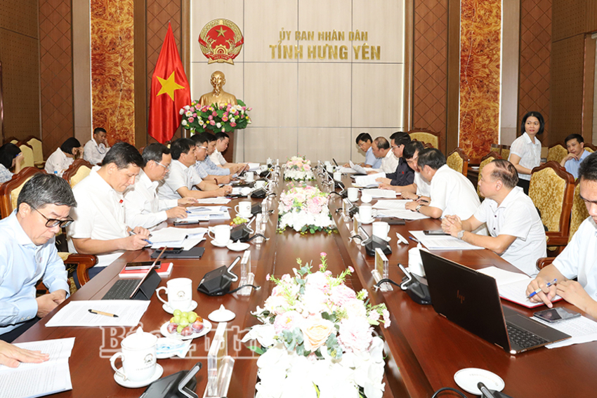 UBND tỉnh làm việc với Đoàn công tác của Ủy ban Kinh tế và Tài chính của Quốc hội