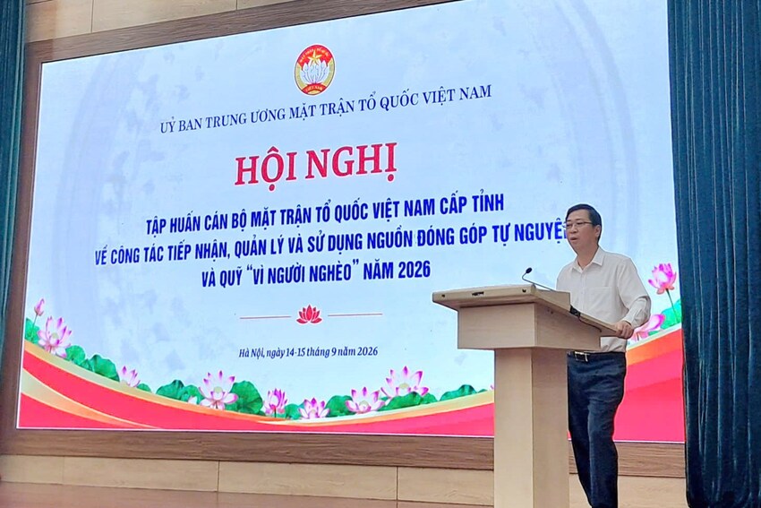 Nâng cao kiến thức, kỹ năng trong tiếp nhận, quản lý và sử dụng các nguồn quỹ, nguồn đóng góp tự nguyện