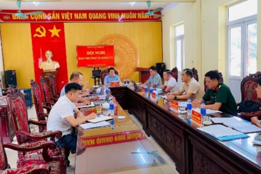 Ban Thường vụ Đảng ủy xã Phú Bình và xã Nghĩa Tá: Cho ý kiến vào nhiều nội dung quan trọng