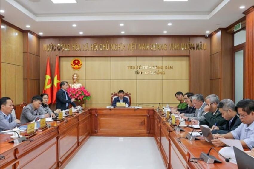 Lâm Đồng tăng cường sự lãnh đạo của Đảng trong tiếp công dân và giải quyết khiếu nại, tố cáo