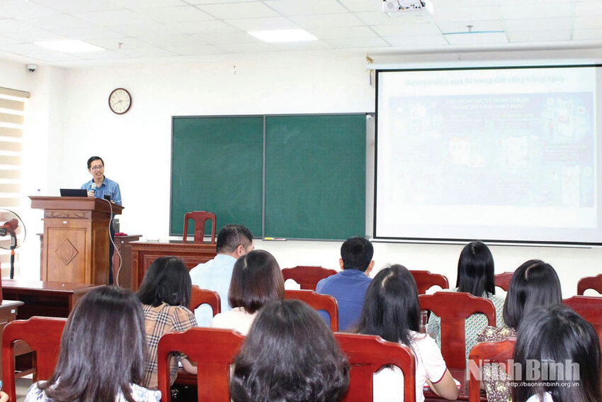 Lan tỏa Hội thi báo cáo viên, tuyên truyền viên giỏi tỉnh Ninh Bình năm 2026