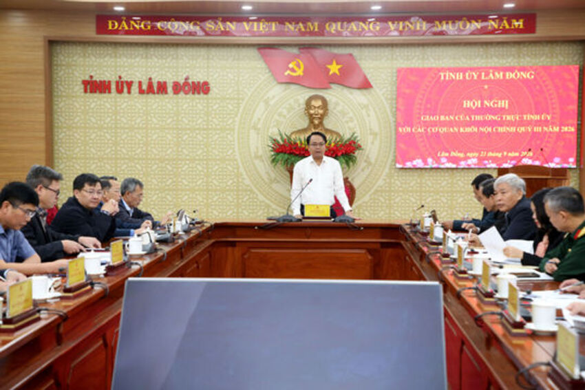 Lâm Đồng nâng cao hiệu quả phối hợp trong công tác nội chính