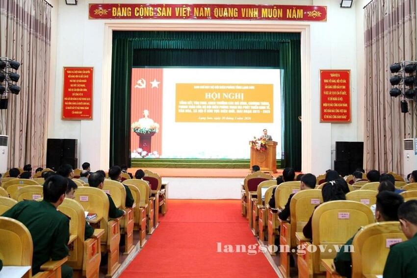 Bộ đội Biên phòng Lạng Sơn tổng kết 10 năm thực hiên các mô hình, chương trình, phong trào phát triển kinh tế, xã hội ở khu vực biên giới