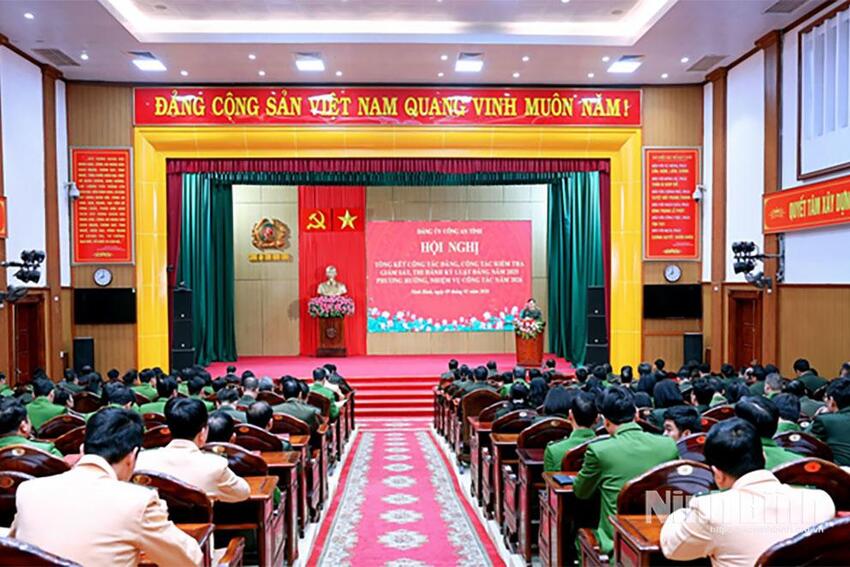 Đảng uỷ Công an tỉnh đổi mới, nâng cao chất lượng công tác kiểm tra, giám sát