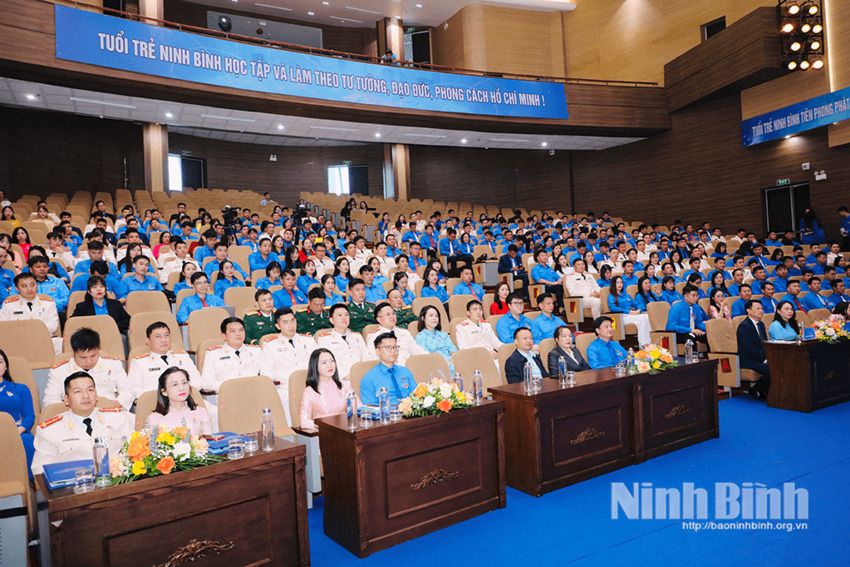 Phiên thứ nhất Đại hội đại biểu Đoàn TNCS Hồ Chí Minh tỉnh Ninh Bình lần thứ I, nhiệm kỳ 2025-2030