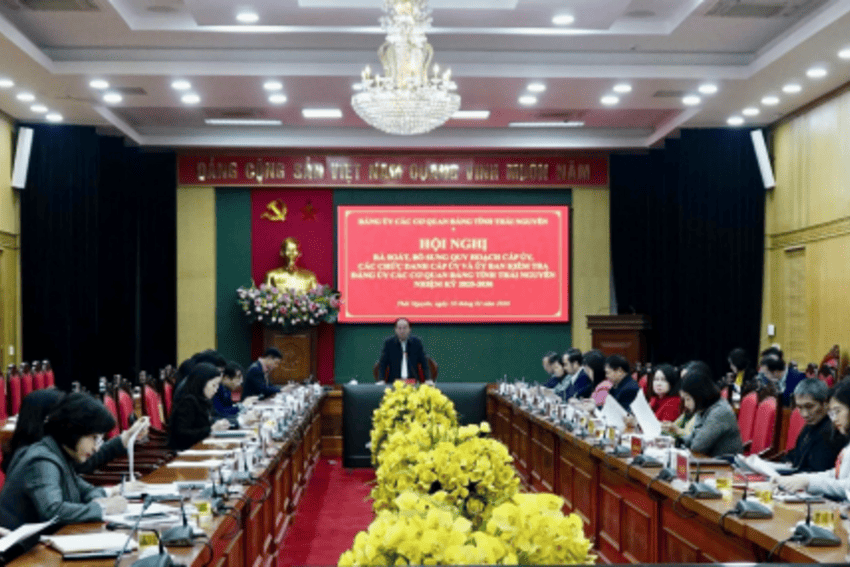 Đảng ủy các cơ quan Đảng tỉnh rà soát, bổ sung quy hoạch cán bộ