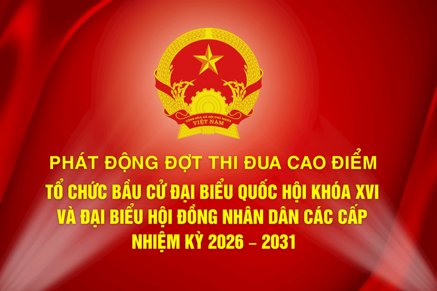 Lâm Đồng phát động thi đua cao điểm bầu cử Quốc hội khóa XVI và HĐND các cấp