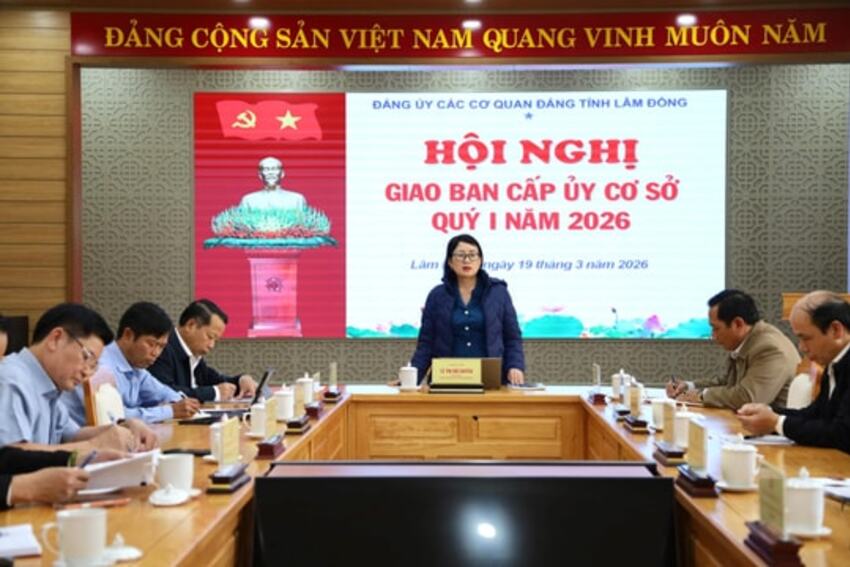 Đảng ủy các cơ quan Đảng Lâm Đồng nâng cao chất lượng tổ chức Đảng và đảng viên