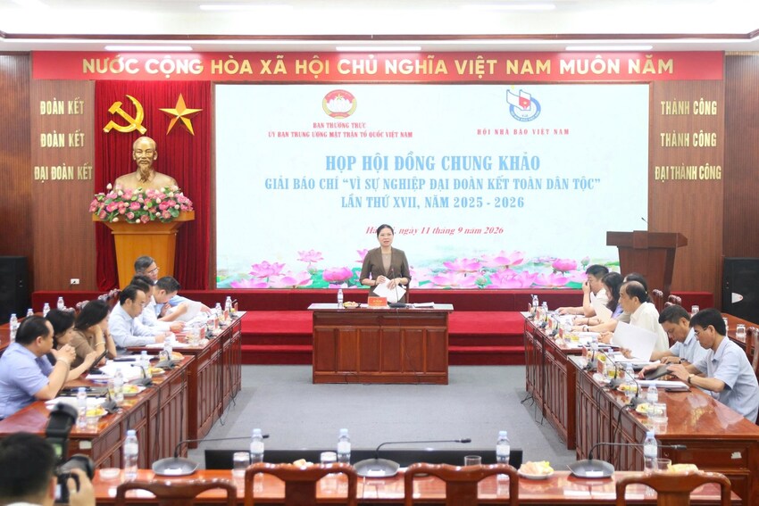 116 tác phẩm vào vòng chung khảo Giải báo chí “Vì sự nghiệp Đại đoàn kết toàn dân tộc”