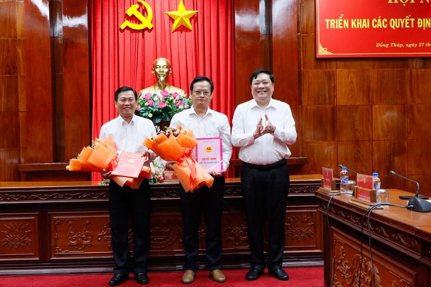 Đồng chí Trần Ngô Minh Tuấn giữ chức Chánh Thanh tra tỉnh Đồng Tháp