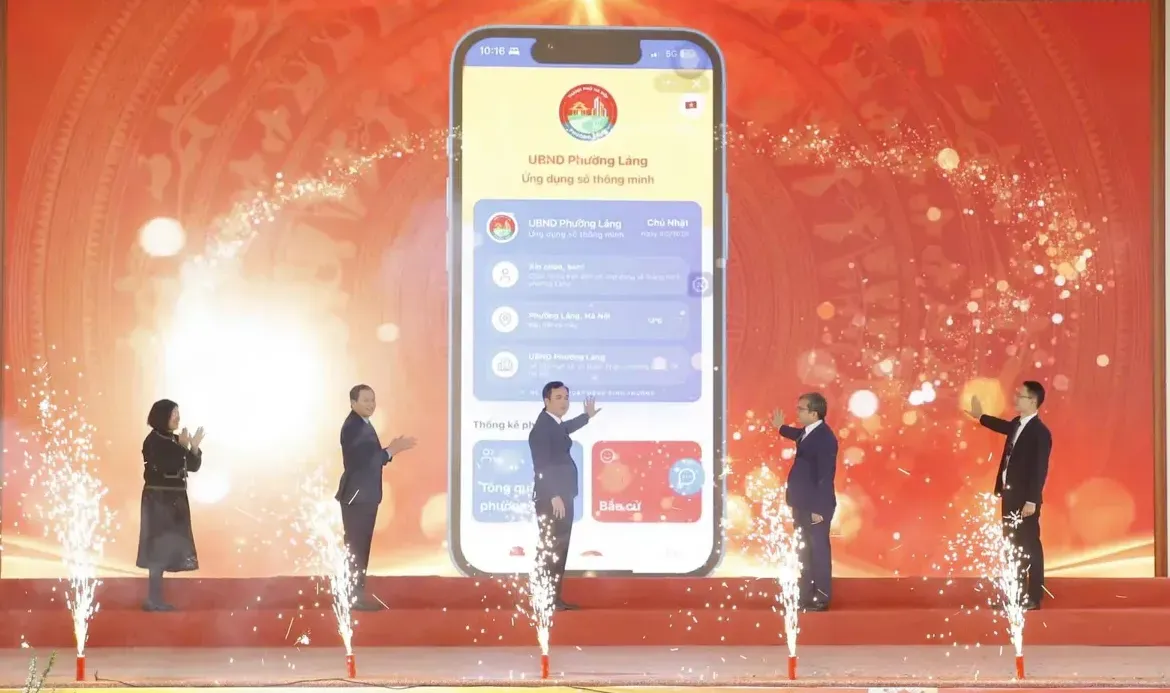 Phường Láng ra mắt Ứng dụng Zalo thông minh, thúc đẩy chuyển đổi số trong quản lý và phục vụ nhân dân