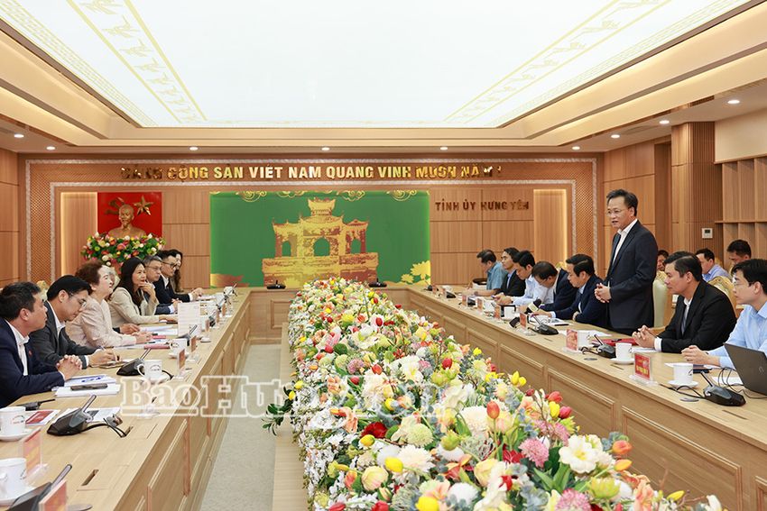 Hưng Yên luôn chào đón các nhà đầu tư, nhất là những nhà đầu tư lớn như Tập đoàn BRG