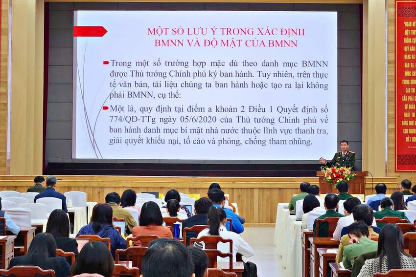 Lâm Đồng tập huấn nghiệp vụ bảo vệ bí mật Nhà nước và văn thư - lưu trữ