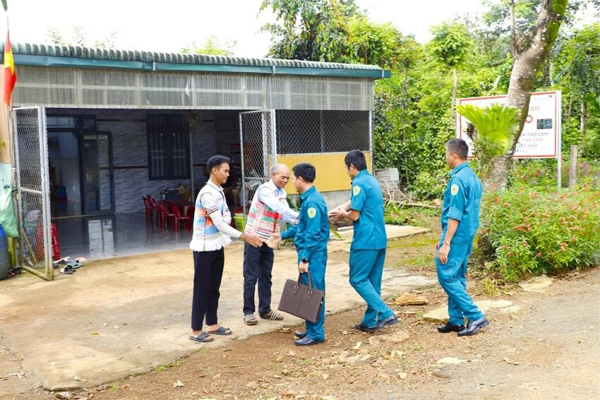 Tuổi trẻ Nhân Cơ khát vọng cống hiến cho Tổ quốc