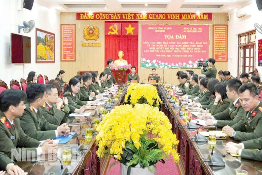 Đảng ủy Công an tỉnh: Chủ động trong công tác kiểm tra, giám sát theo tinh thần Nghị quyết Đại hội XIV của Đảng