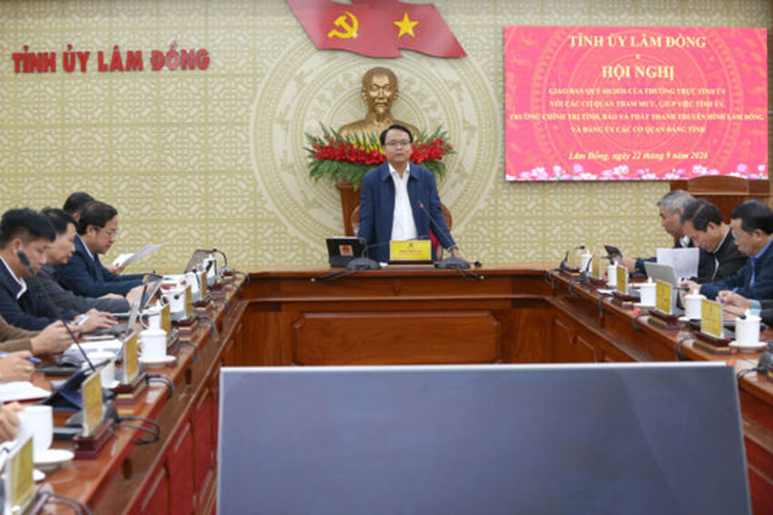 Lâm Đồng nâng cao chất lượng tham mưu, phục vụ công tác lãnh đạo