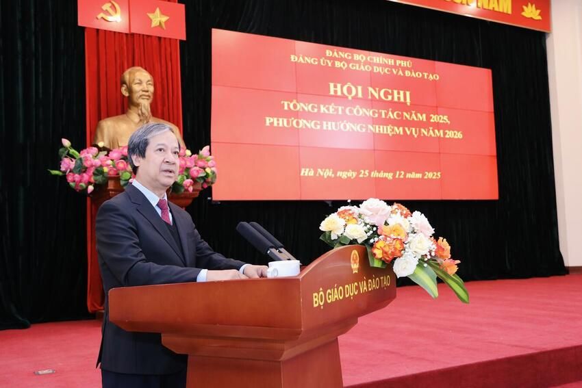 Hội nghị tổng kết công tác Đảng năm 2025, phương hướng nhiệm vụ năm 2026