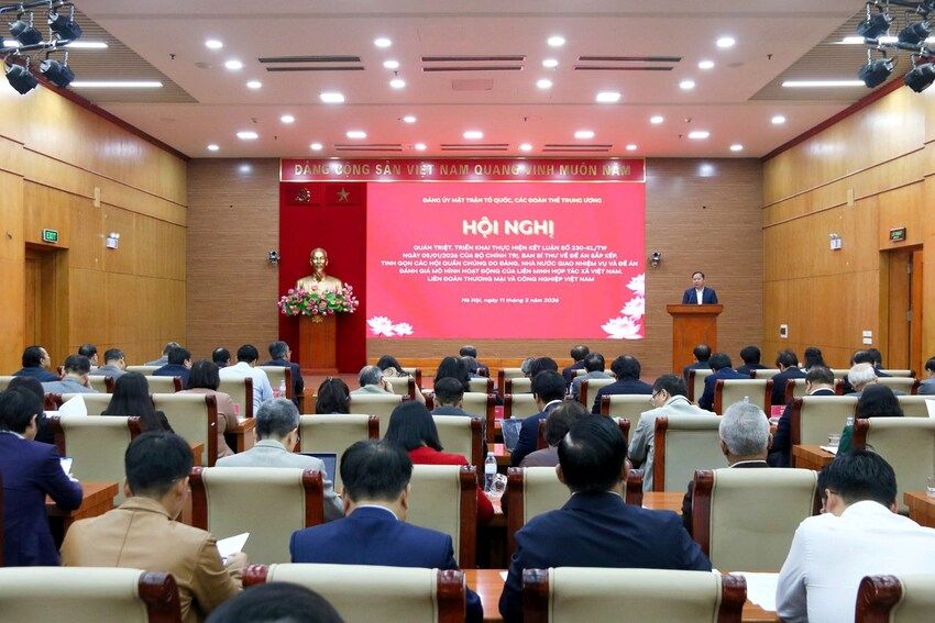 Xác định rõ trách nhiệm, nhiệm vụ của các cấp, các tổ chức hội trong triển khai thực hiện Kết luận số 230-KL/TW của Bộ Chính trị, Ban Bí thư
