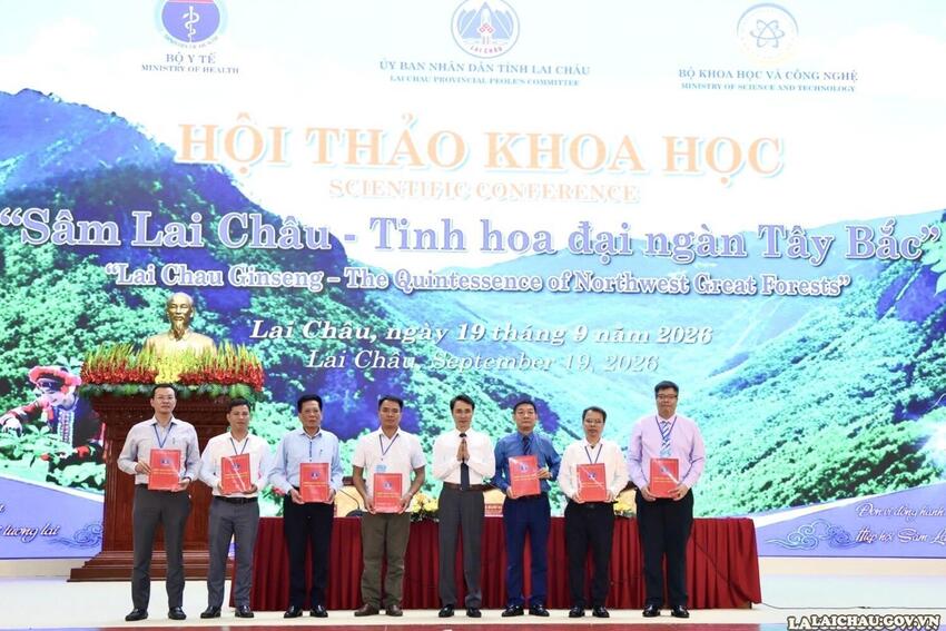 Hội thảo khoa học “Sâm Lai Châu - Tinh hoa đại ngàn Tây Bắc”