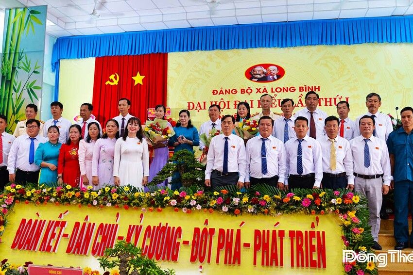 Xã Long Bình: Chuyển biến rõ nét trong công tác xây dựng Đảng
