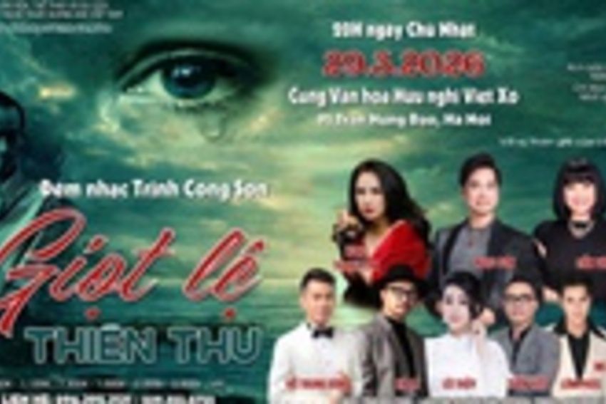 "Giọt lệ Thiên Thu": Đêm nhạc đặc biệt tưởng nhớ 25 năm ngày mất của nhạc sĩ Trịnh Công Sơn