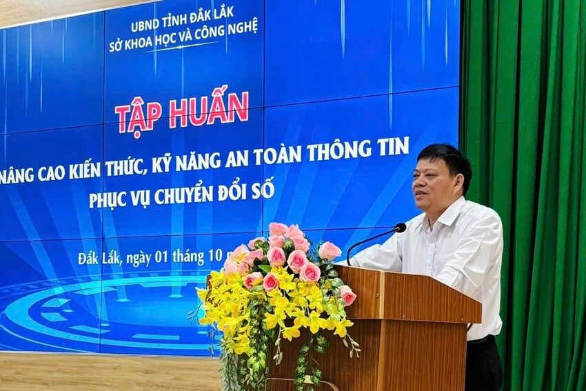Khai mạc lớp tập huấn về an toàn thông tin phục vụ chuyển đổi số