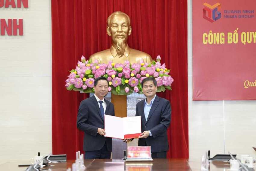 Hội nghị công bố quyết định của Chủ tịch UBND tỉnh về công tác cán bộ