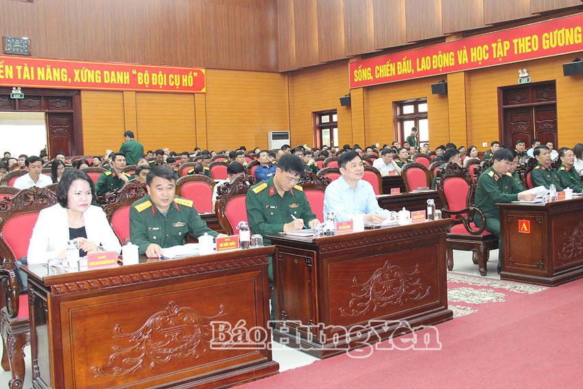 Hưng Yên: Phấn đấu hoàn thành bồi dưỡng kiến thức quốc phòng và an ninh cho cán bộ thuộc đối tượng 4 xong trước ngày 30/10