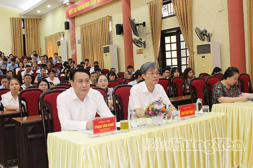Gần 240 học viên tham dự lớp bồi dưỡng, tập huấn nghiệp vụ công tác tổ chức xây dựng Đảng năm 2026