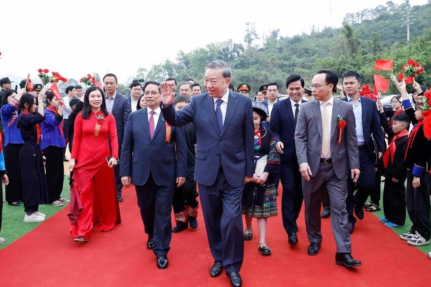 Đồng loạt khởi công xây dựng các trường phổ thông nội trú liên cấp (giai đoạn 2)