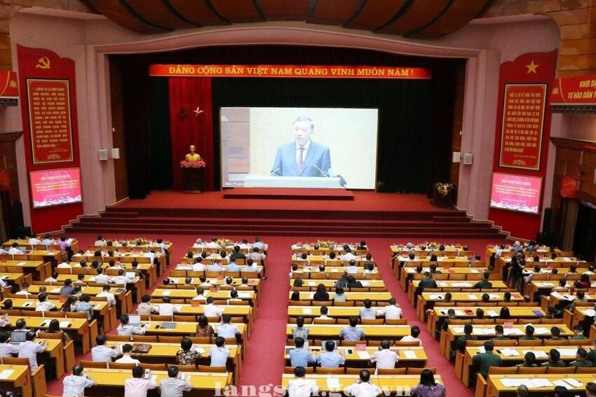 Hội nghị toàn quốc nghiên cứu, học tập, quán triệt và triển khai thực hiện Nghị quyết Hội nghị lần thứ ba Ban Chấp hành Trung ương Đảng khóa XIV