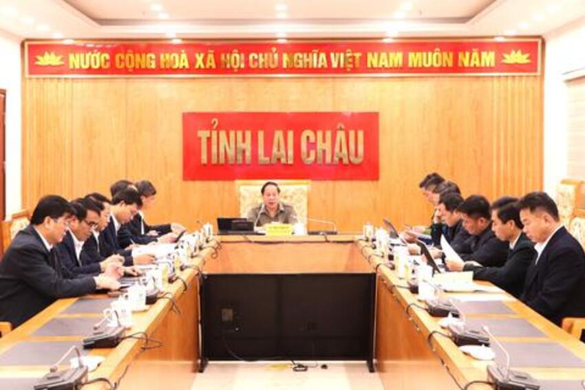 Sẵn sàng các điều kiện tổ chức Lễ khởi công các trường phổ thông nội trú tại các xã Khổng Lào, Sin Suối Hồ, Sì Lở Lầu, Thu Lũm, Pa Ủ, Mù Cả