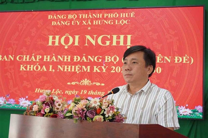 Hưng Lộc: Hội nghị BCH Đảng bộ (chuyên đề) khóa I