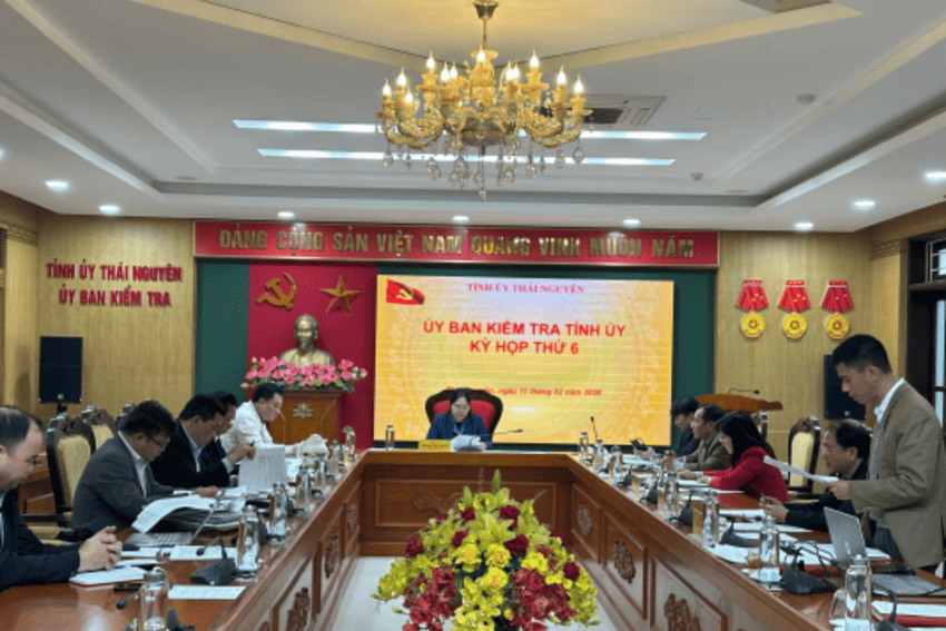 Kết quả Kỳ họp thứ 06 của UBKT Tỉnh ủy Thái Nguyên