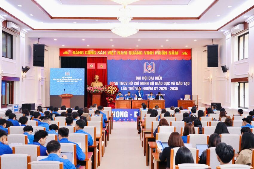 Đại hội Đại biểu Đoàn TNCS Hồ Chí Minh Bộ GDĐT lần VIII, nhiệm kỳ 2025-2030