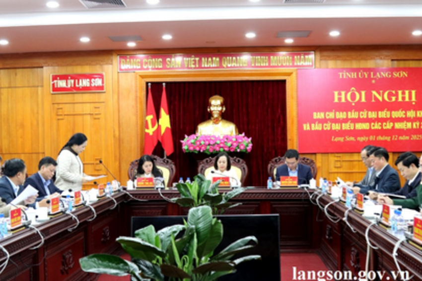 Ban Chỉ đạo bầu cử tỉnh thống nhất một số nội dung về công tác bầu cử