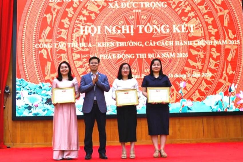 Xã Đức Trọng phát động phong trào thi đua yêu nước năm 2026