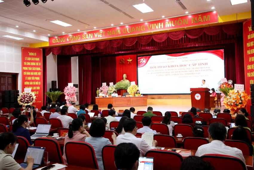 Hội thảo khoa học bảo vệ nền tảng tư tưởng của Đảng